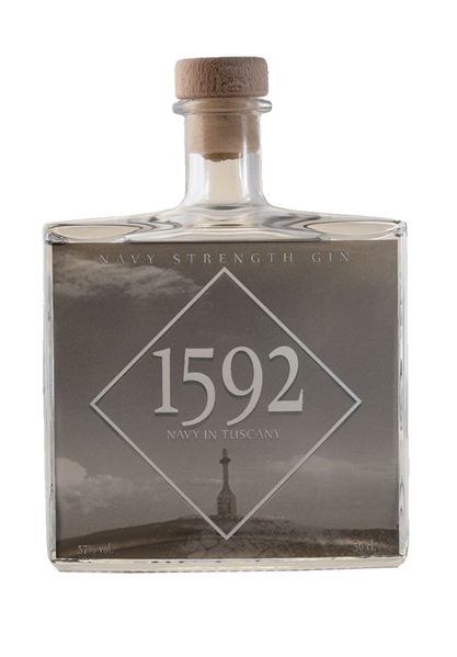 Navy Strength Gin 1592 | Premium Gin Toscano 57% Mono Botanica